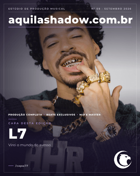 Capa de revista da AquilaShadow montada por L7