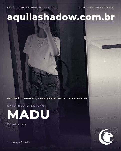 Capa de revista da AquilaShadow montada por Madu