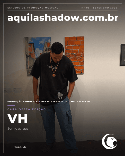 Capa de revista da AquilaShadow montada por VH
